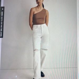 Madewell baggy straight jean, tall 31 NWT